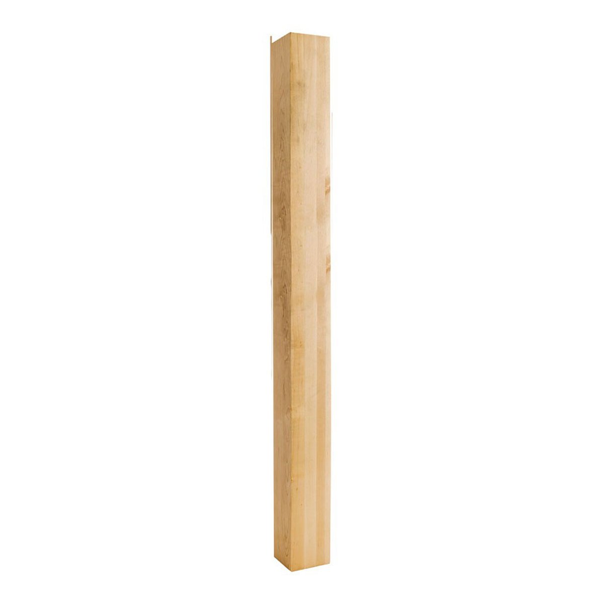 Hardware Resources Square Hard Maple Wood Post-DirectCabinets.com