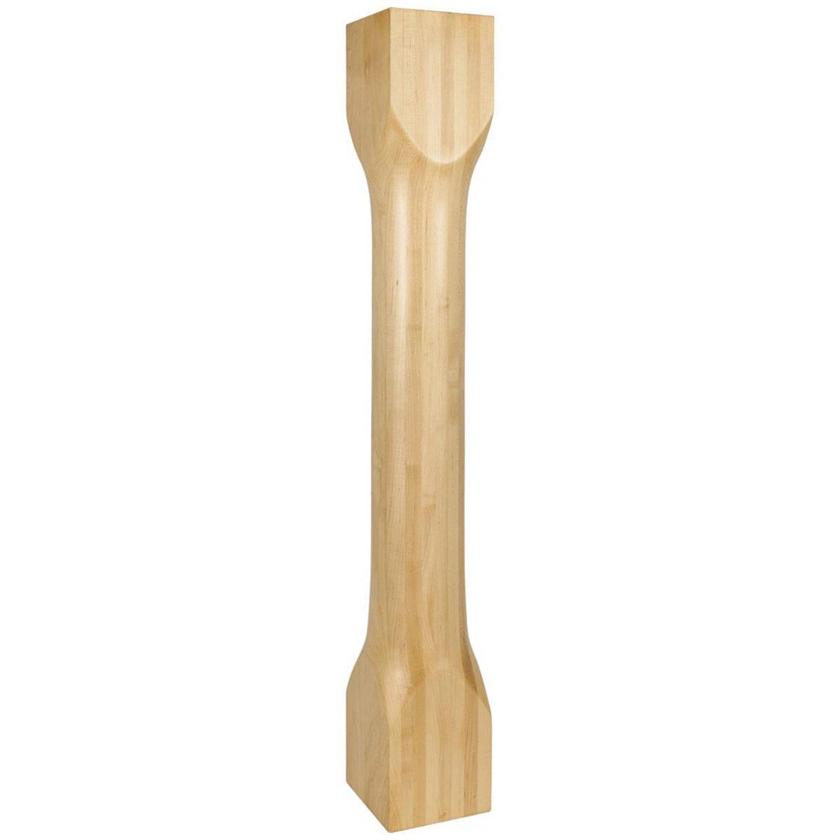 Hardware Resources Rubberwood Cathedral Turned Post-DirectCabinets.com