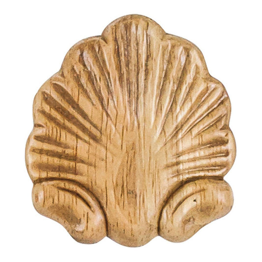 Hardware Resources 2-1/2" x 5/16" x 2-3/4" Pressed Shell Applique-DirectCabinets.com