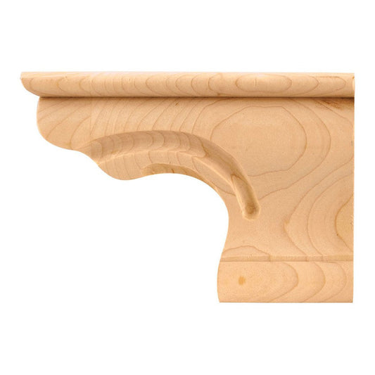 Hardware Resources Alder Beaded Corner Pedestal Foot-DirectCabinets.com