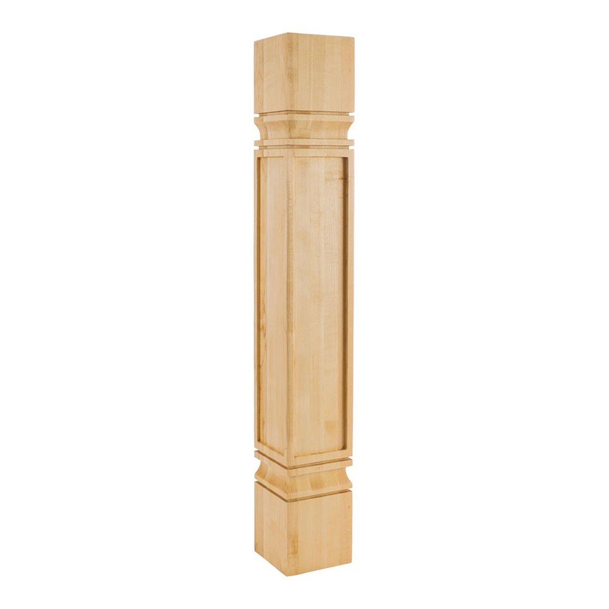 Hardware Resources Square Hard Maple Mission Post-DirectCabinets.com