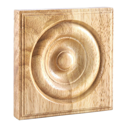 Hardware Resources 5-1/2" x 5-1/2" x 7/8" Traditional Rosette Moulding-DirectCabinets.com