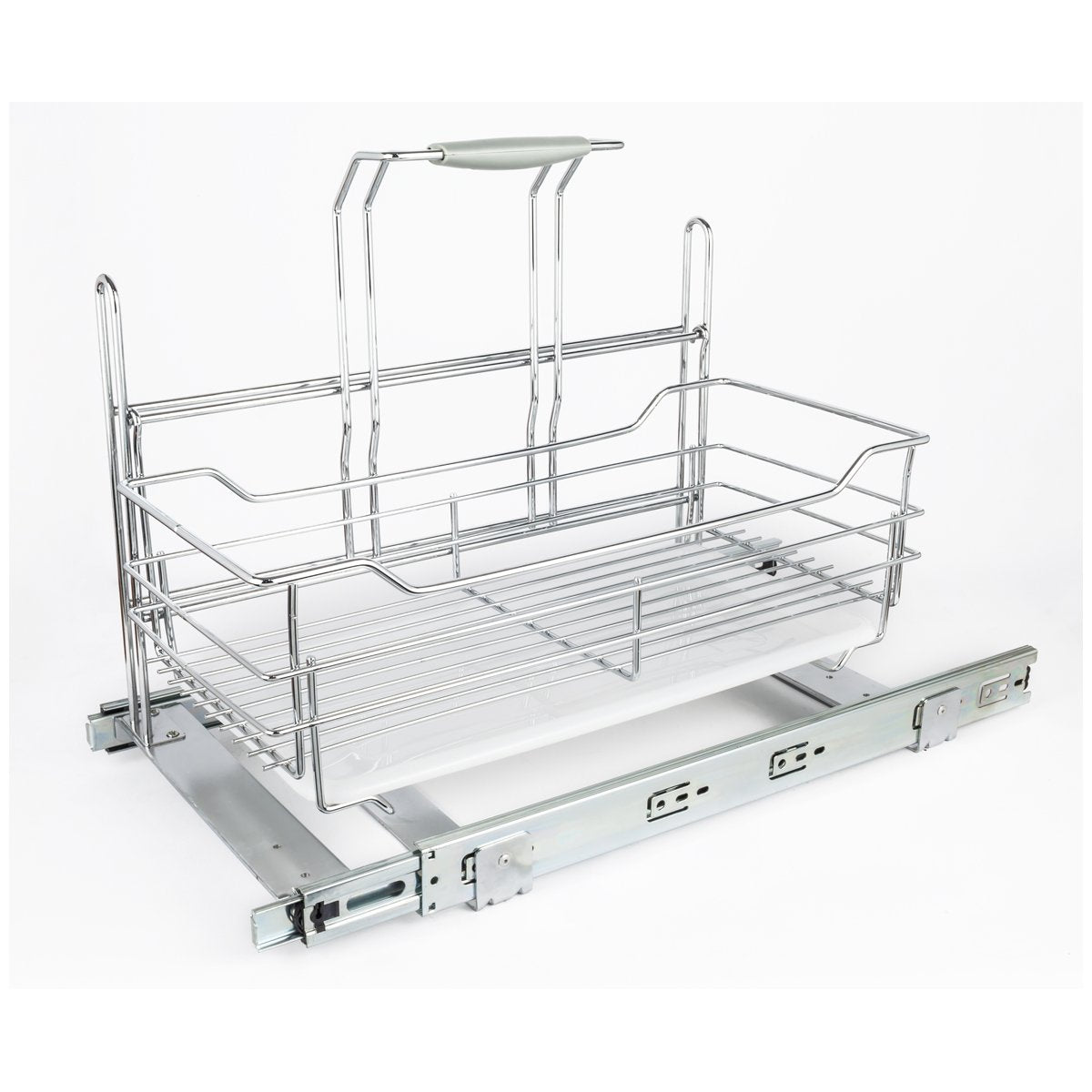 Cleaning Supply Caddy Pullout with Handle-DirectCabinets.com