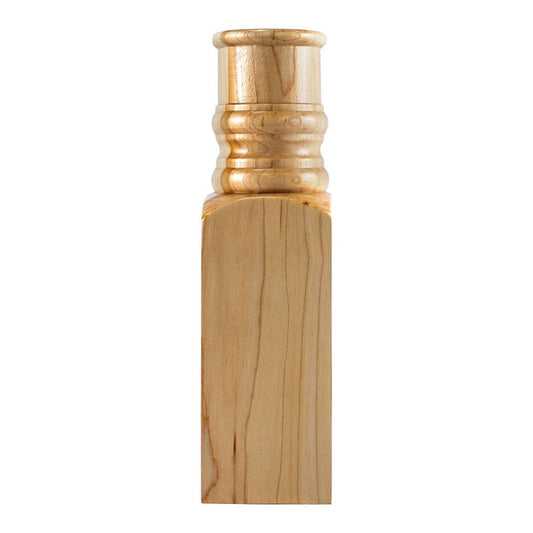 Hardware Resources 2-3/4" x 1-5/16" x 10" Poplar Half Round Spool-DirectCabinets.com