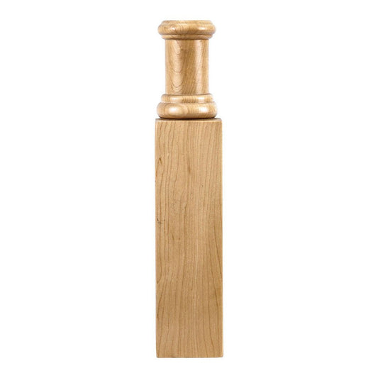 Hardware Resources 2-1/4" x 1-1/8" x 11-1/4" Rubberwood Traditional Transition Block-DirectCabinets.com