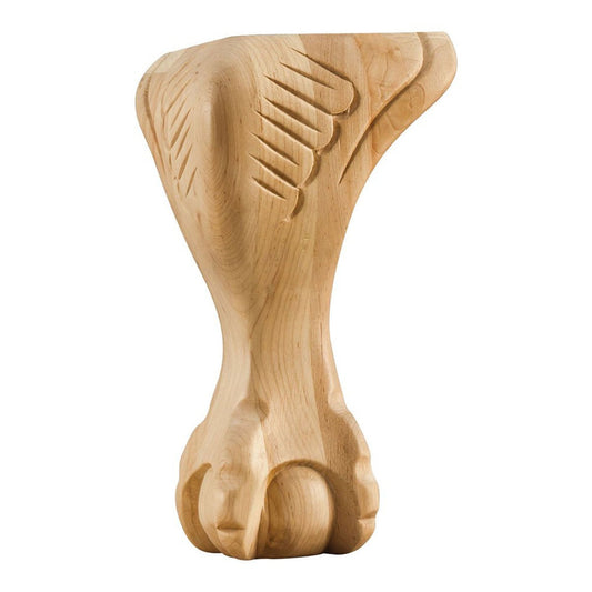 Hardware Resources Oak Ball and Claw Traditional Leg-DirectCabinets.com