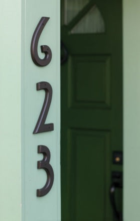 5.5" Mission House Number 3-DirectCabinets.com