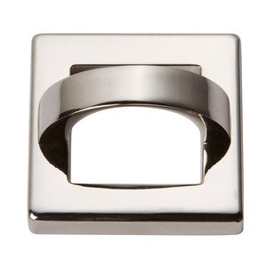 Atlas Homewares Tableau Square Base 1-7/16", Available in 4 Colors-DirectCabinets.com