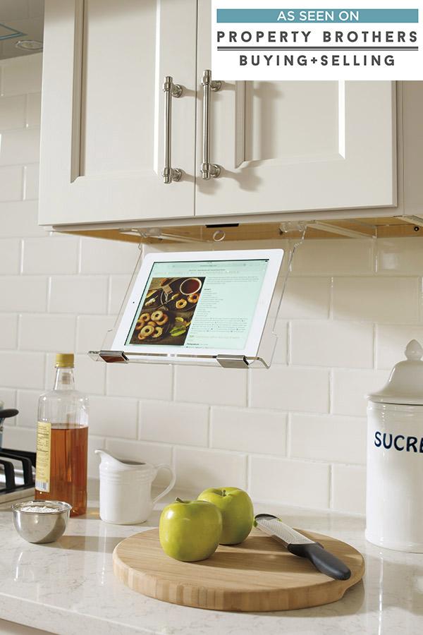 Under Cabinet Tablet Holder-DirectCabinets.com